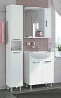 Шкаф-зеркало Francesca Eco 65 белый универсальный