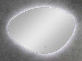 Зеркало LED Континент Alma 100x70 см с ореольной холодной подсветкой