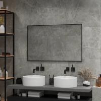 Зеркало LED Континент Amer Black 120x70 см