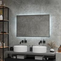 Зеркало LED Континент Amer Black 120x70 см