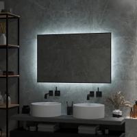 Зеркало LED Континент Amer Black 120x70 см