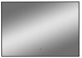Зеркало LED Континент Amer Black 120x70 см
