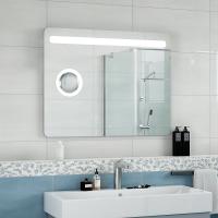 Зеркало LED Континент Fibra 120x70 см с увеличительным зеркалом