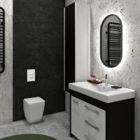 Зеркало LED Континент Prime Black 45x80 см