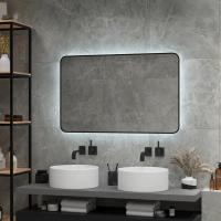 Зеркало LED Континент Torry Black 120x70 см