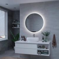Зеркало Континент Ajour LED D1000 с ореольной холодной подсветкой и сенсором на касание