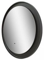 Зеркало Континент Planet Black LED D600 с ореольной холодной подсветкой и Б/К сенсором