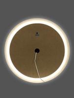 Зеркало Континент Planet Black LED D700 с ореольной холодной подсветкой и Б/К сенсором