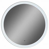 Зеркало Континент Planet White LED D600 с ореольной теплой подсветкой и Б/К сенсором
