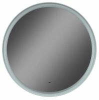 Зеркало Континент Planet White LED D600 с ореольной теплой подсветкой и Б/К сенсором
