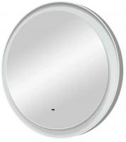 Зеркало Континент Planet White LED D600 с ореольной теплой подсветкой и Б/К сенсором