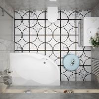 Ванна акриловая угловая Triton Мари 170x100 L